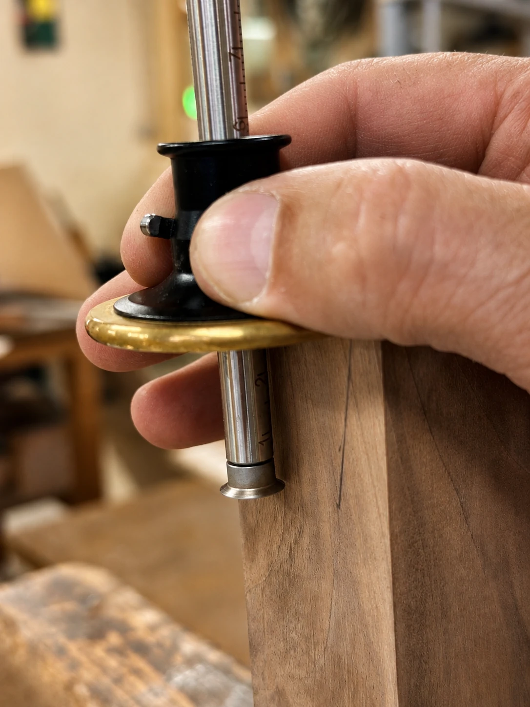Precise marking out for a joint