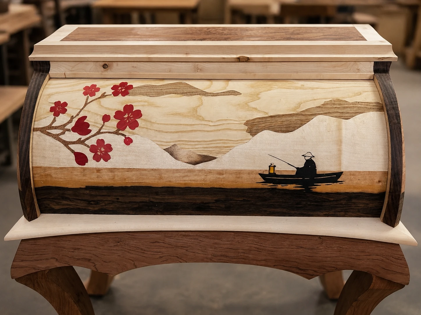 Marquetry composition